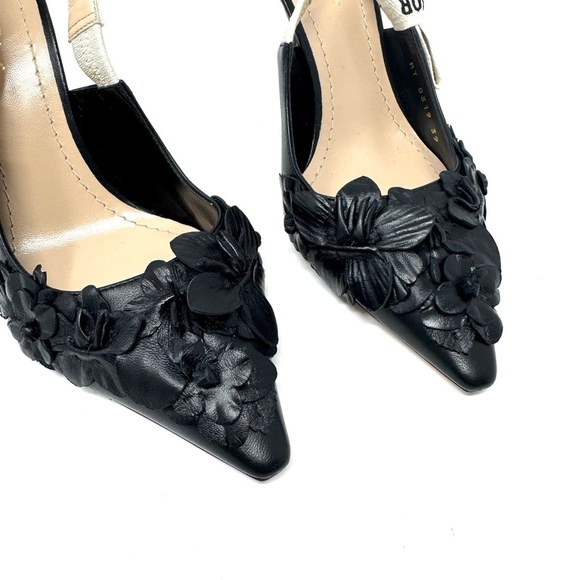 Christian Dior J’Adior Floral Lambskin Slingback Pumps US 9 / EU 39 – Rare Print - Picture 5 of 16